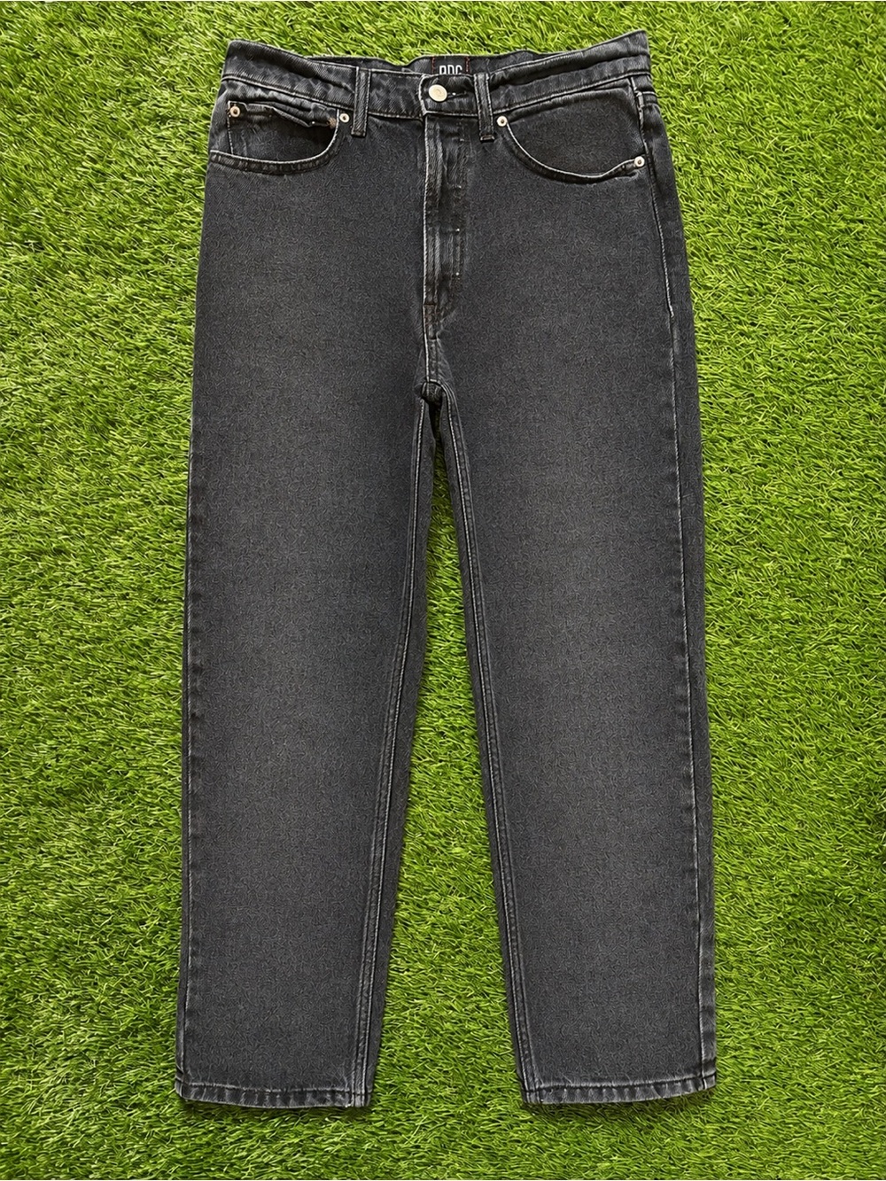 BDG Urban Outfitters Black Washed Relaxed Straight Jeans Size 27